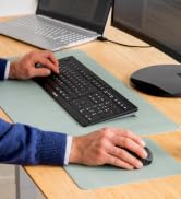 Cherry Stream Desktop Comfort Wireless Keyboard and Mouse Combo | 2.4 GHz Connection, Whisper-Qui...