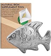Daxiongmao Iron Fish Cooking Tool to Add Original Iron Supplement to Food and Water, Iron Supplem...