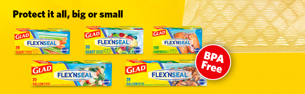 storage;food;bag;stroage;bags;freezer;glad;hefty;ziploc;quart;reusable;gallon;plastic;kitchen