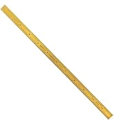 PEC Tools 12-inch Stainless Steel Ruler, Titanium Nitride Coating, Measurement Accuracy 1/32", 1/...