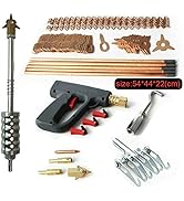 DEIGEHJRE 86PCS Dent Puller Welder Kit, Car Body Spot Repair Device Stud Welding Hammer Gun Mini ...
