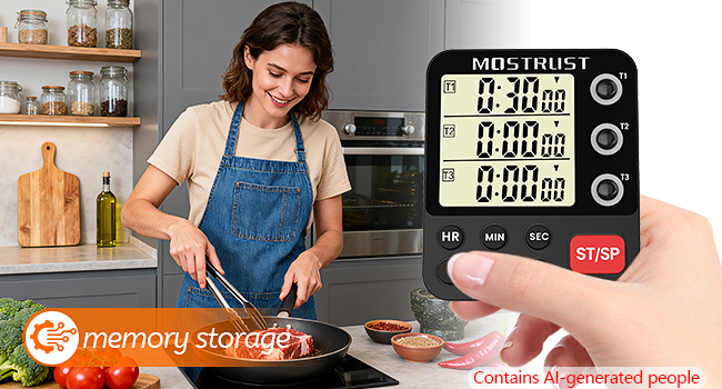 dual kitchen timer
