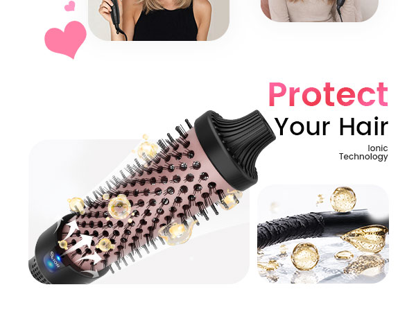 heated hair brush