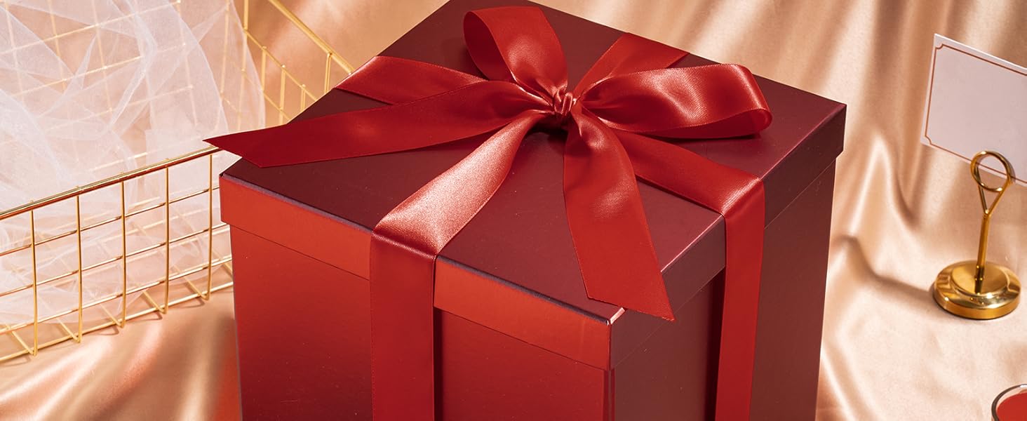 red matte gift box