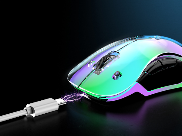 LED wireless mouse
