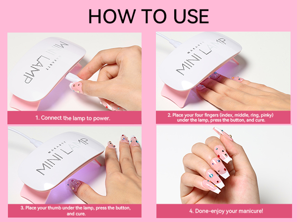 UV NAIL LAMP UV LIGHT FOR GEL NAILS