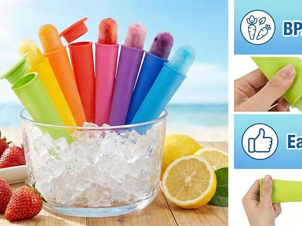 Silicone Popsicle Molds