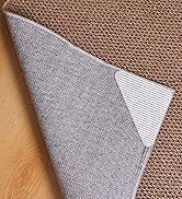 Rug Gripper Non Slip - Self Adhesive Rug Pads Grippers for Hardwood Floors and Tiles, Reusable Ca...