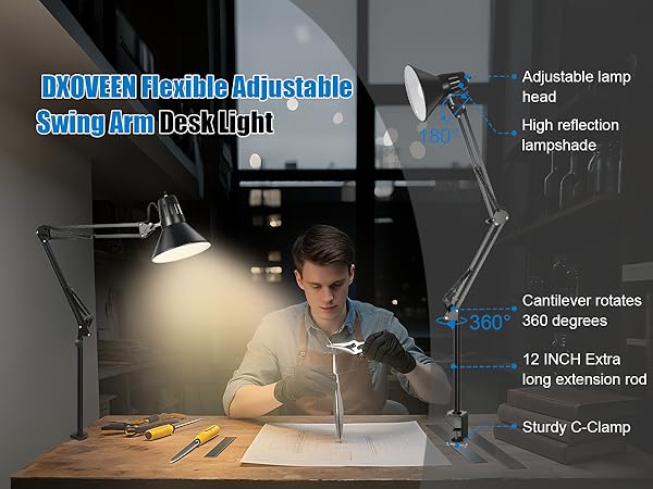 lamp desk