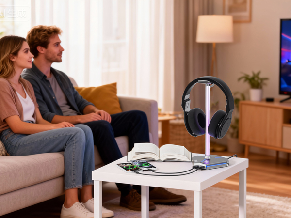 Headphone Stand with USB