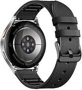 Adorve Leather Bands Compatible with Samsung Galaxy Watch 7 Band/Galaxy Watch 6 Band 40mm 44mm, W...