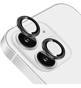 TENOC Camera Lens Protector for iPhone 11 & iPhone 12 & iPhone 12 Mini, 9H Tempered Glass Camera ...