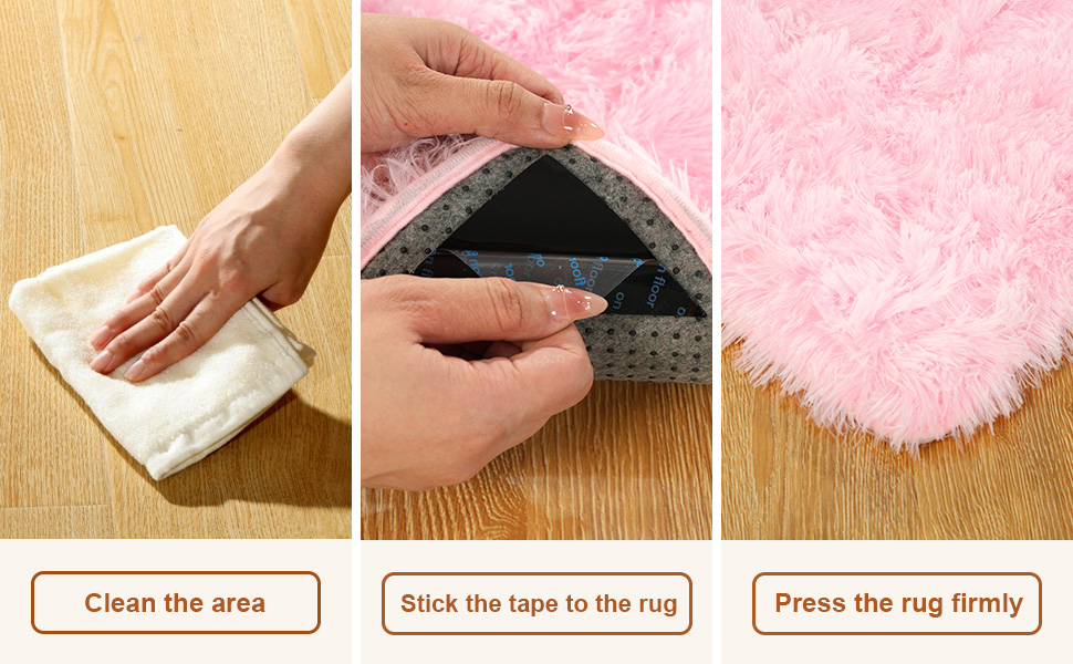 Ehayx 2x3 Pink Rugs for Bedroom Living Room