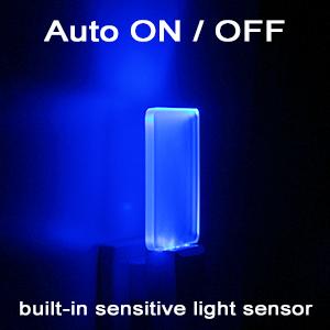 dusk to dawn night light plug in