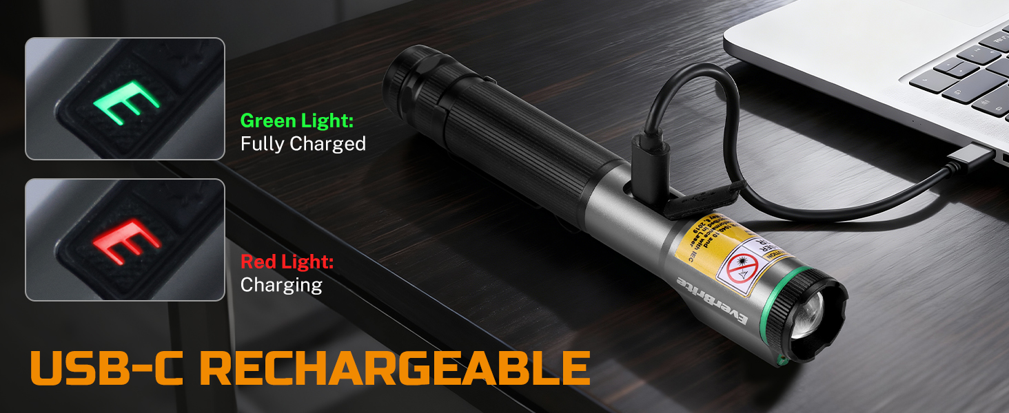USB-C RECHARGEABLE