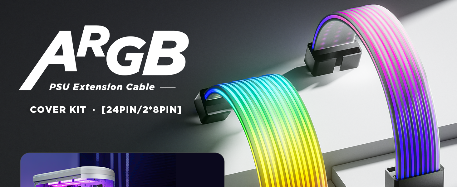 RGB PSU Extension Cable Cover