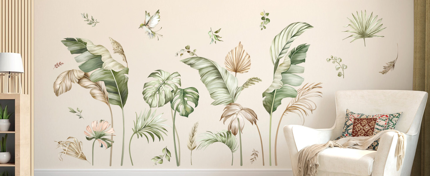 Boho Leanve wall Decal DM2011