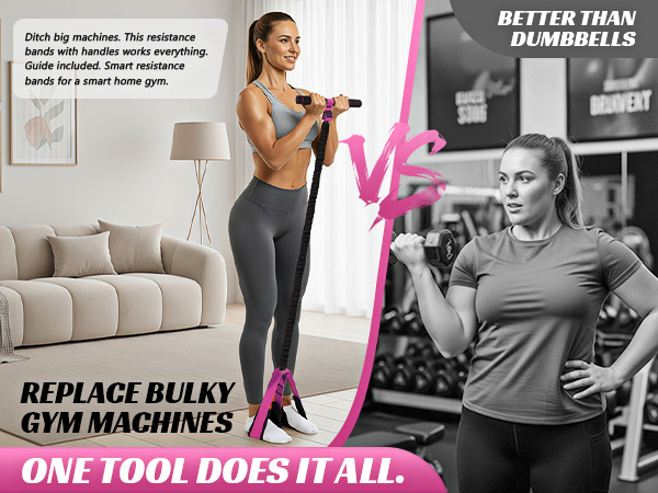 multifunction pedal resistance band