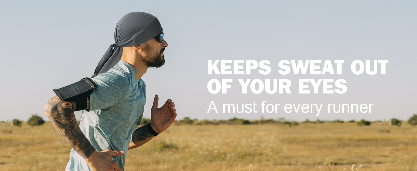 do rag skull caps for men running