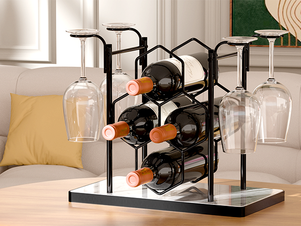 wine racks countertop