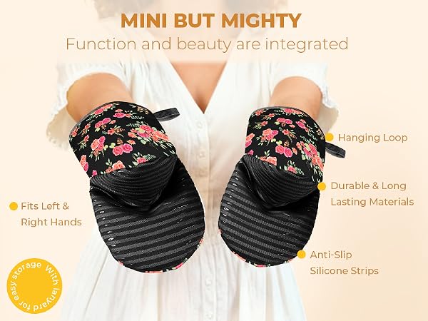 chiccrest Mini Oven Mitts Set