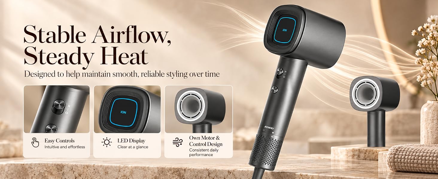 High-speed hair dryer