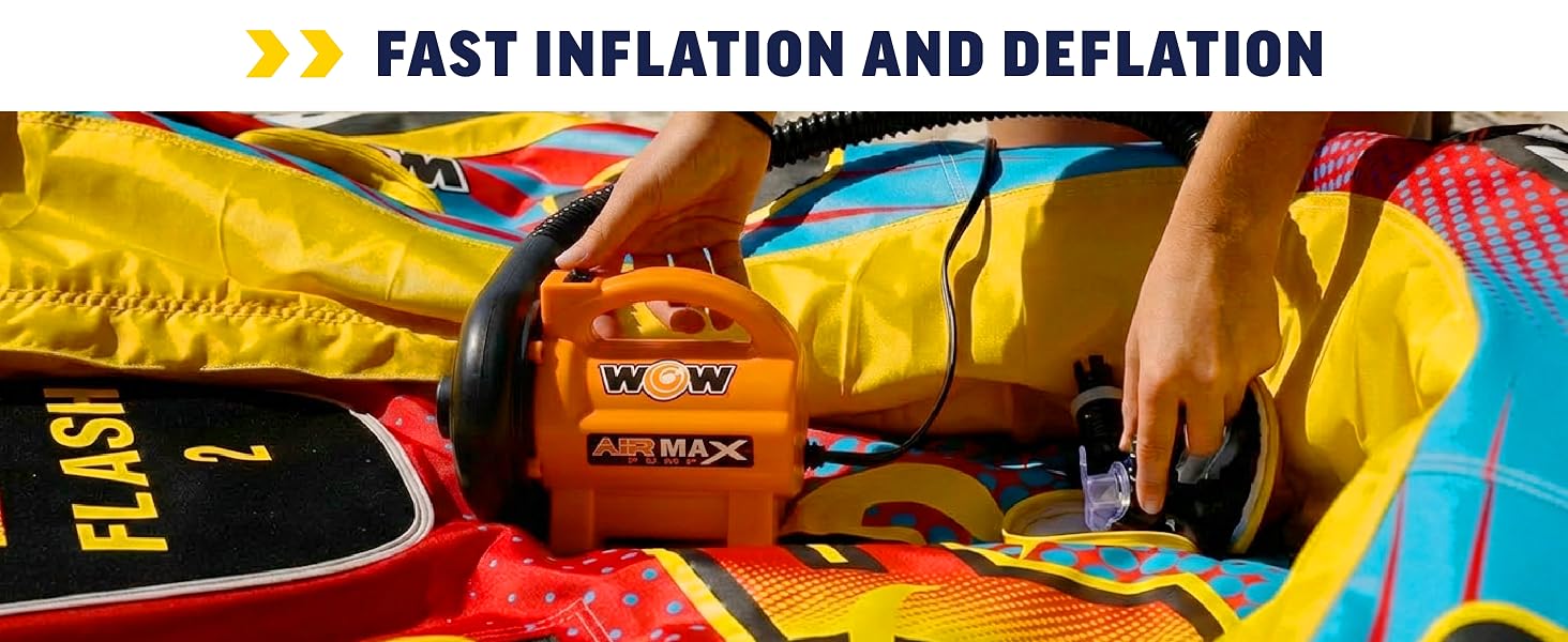 Fast inflation and deflation