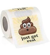 Funny Novelty Toilet Paper - Hilarious White Elephant Gift Idea, Christmas Present, or Gag Gift
