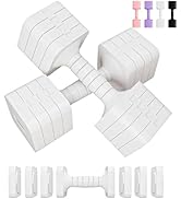 Adjustable Dumbbell Set 16LB 20LB Weights Dumbbells Sets for Women Men Hand Weights Pair Exercise...