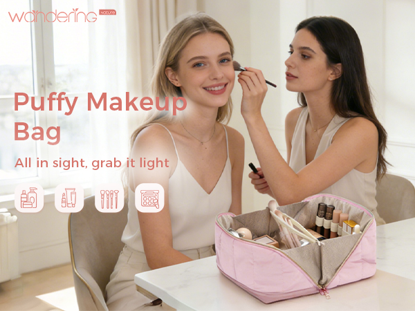 Puffy Makeup Bag