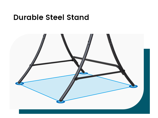 heavy duty hammock chair stand