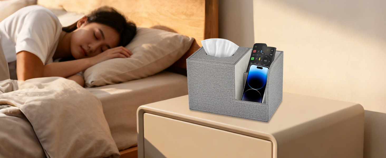 XNONE PU Leather Tissue Box Cover