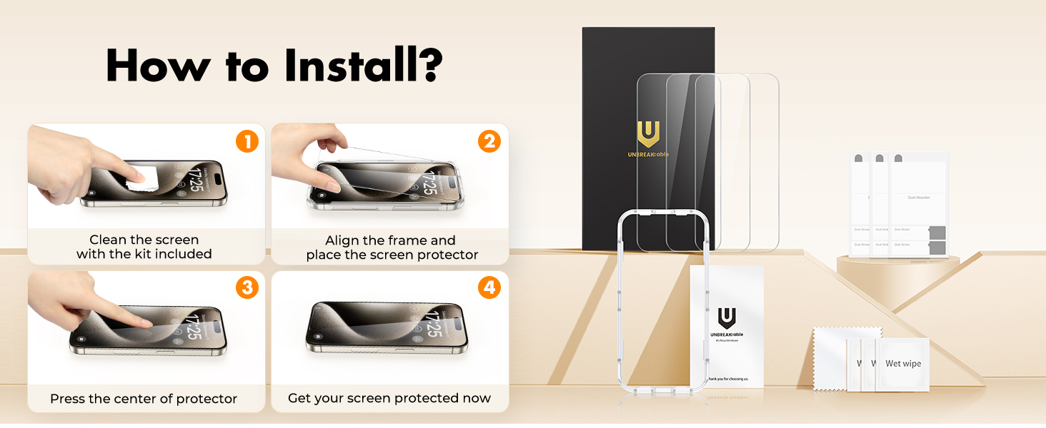 Screen Protector for iPhone 15 Pro