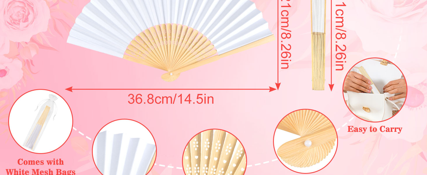 Handheld Paper Fans