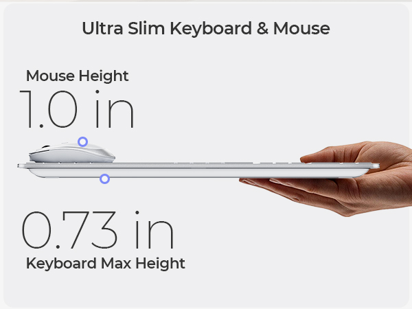 Ultra Slim Keyboard & Mouse