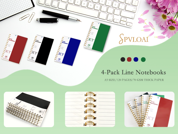 notebook 4 pack