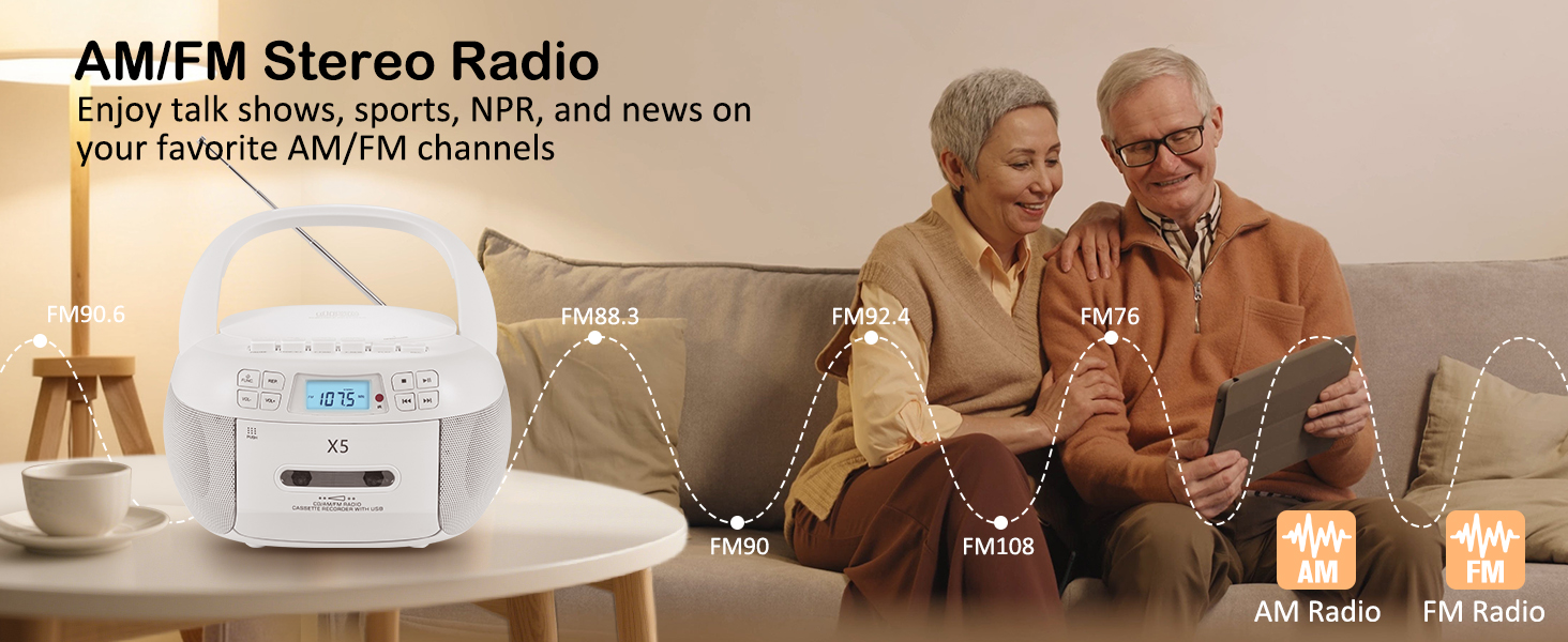 AM/FM Stereo Radio