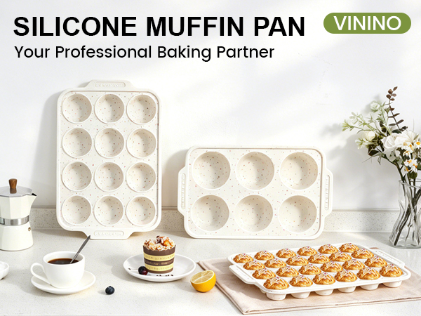silicone muffin pan for baking
