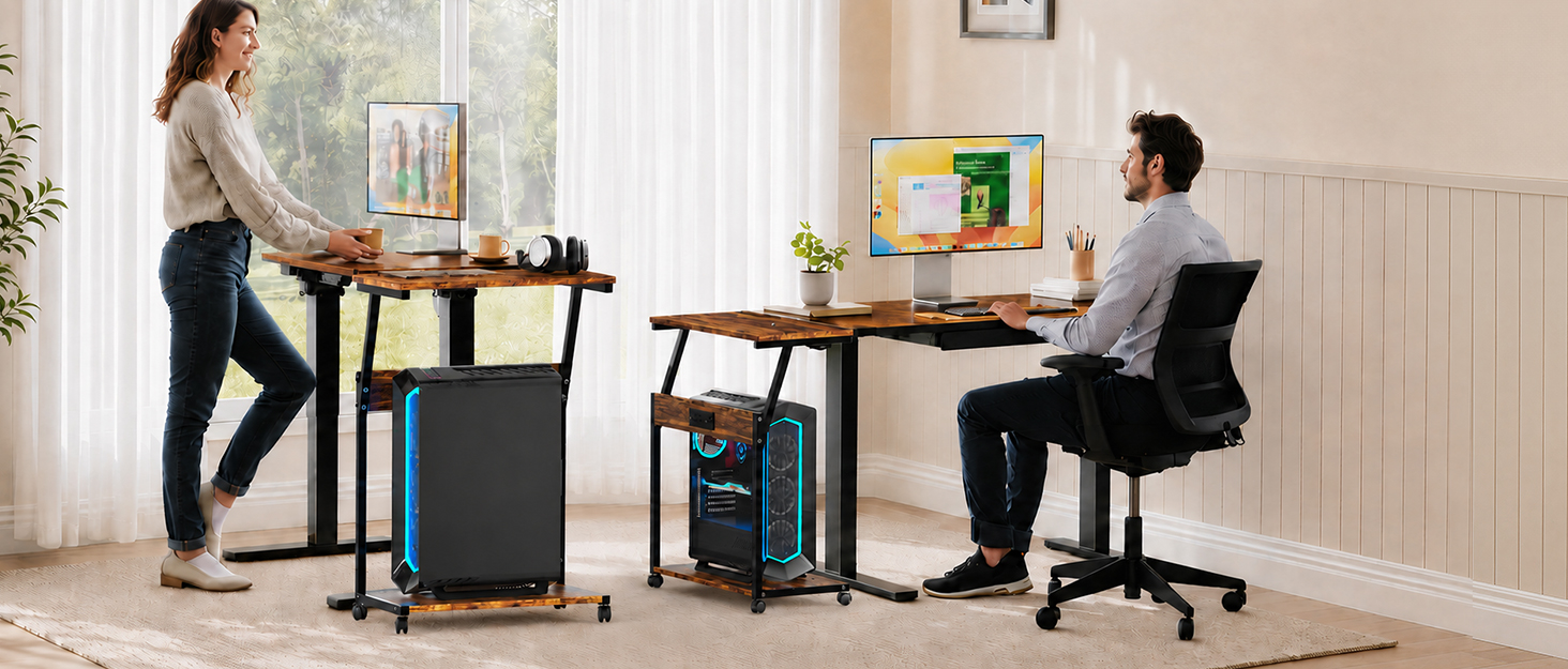 computer stand for floor
