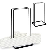 HAKDAY Portable Hanger Organizer Rack, 1PC Metal Hanger Stacker Black Hanger Caddy Hangers Storag...