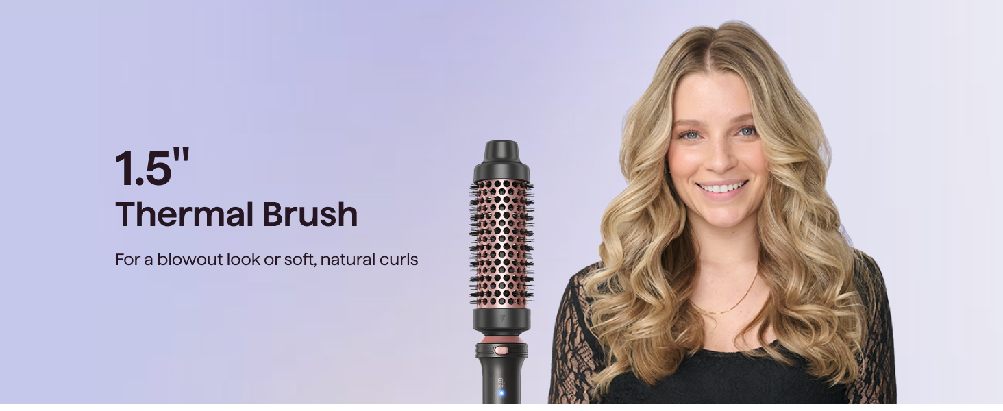 thermal brush blowout