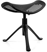 Lilithye Footrest for Desk Adjustable Height 2-in-1 Function Rotatable Ergonomic Under Desk Footr...