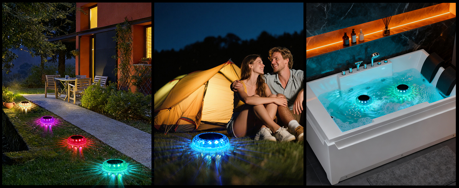 floating pool lights