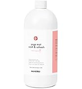 Manduka Yoga Mat Wash and Refresh – 100% Natural Essential Oil Yoga Mat Cleaning Spray, Fitness E...