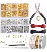 GTAAOY Jewelry Making Supplies Kit, Repair Tools with Accessories | Jewelry Making Kit for Adults...