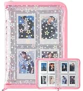 Kpop Photocard Binder, A5 Binder Album with 200 Card Slots, Photo Card Holder Book, Card Collecti...
