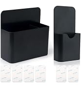 noonebutyou 2 Pcs Magnetic Marker Holder Wall Mount Marker Caddy Pencil Holder for Dry Erase Whit...