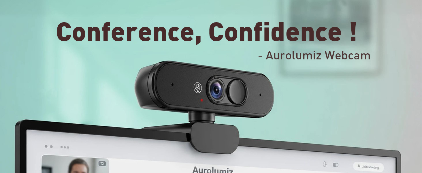 Conference confidence aurolumiz webcam