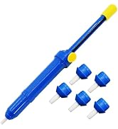 HZY Solder Sucker No Clog Desoldering Pump Electric Soldering Iron Auxiliary Tool for Solder Remo...