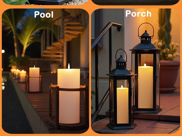 flameless candles with remote